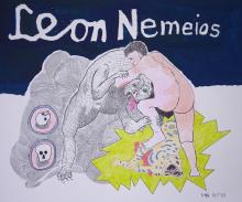 tekening Leon Nemeios
